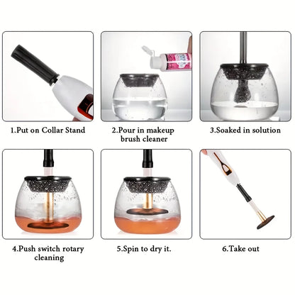 BY-1188 Electric Makeup Brush Cleaner Multi-Functional Makeup Brush Cleaner Electric Brush Dryer