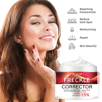 Crème correctrice de taches de rousseur pour le visage, élimine les points noirs, mélasma, Anti-taches brunes, éclaircit la Pigmentation, hydrate, soins de la peau, cosmétiques