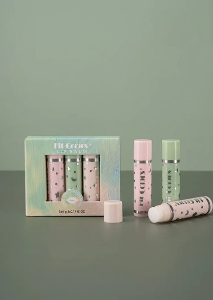 Ensemble de Baume Hydratant Longue Durée, Anti-déformable, Hydratant, Nourrissant, Brcorporelle, Lèvres Dodues, miles, 3 Pièces